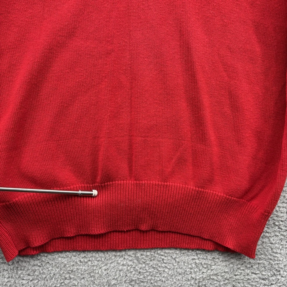 Pendleton Red V-Neck Sweater - Picture 5 of 11